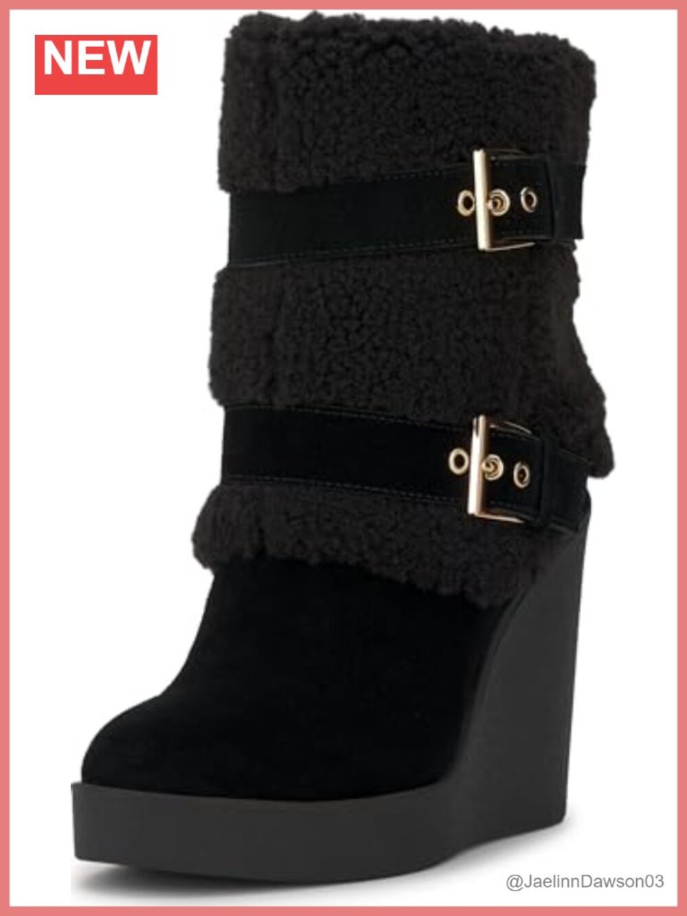 Leather Ankle Bootie Wedge Heels Zip Closure